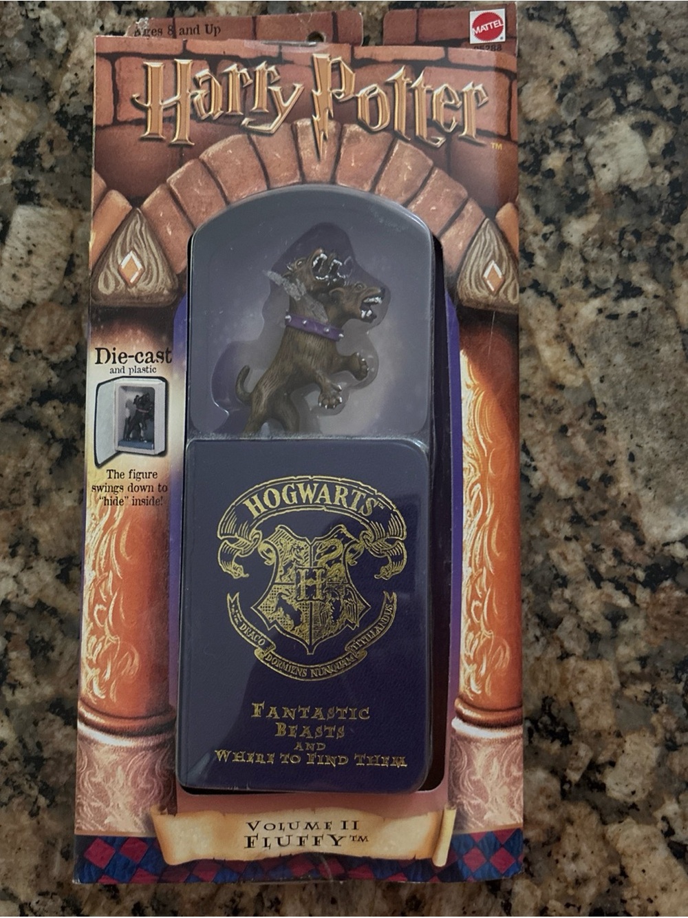 Warner Bros. Harry Potter Collectible Display Backer - Purple & Gold